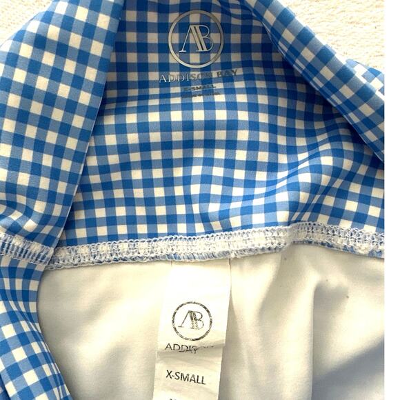 ADDISON BAY Gingham Everyday Leggings szXS  Sculpt Compression High-Rise - Picture 5 of 12